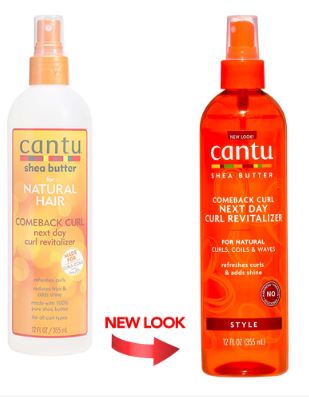 CANTU Shea Butter Comeback Curl Next Day Curl Revitalizer (12oz), Sareya Beauty Supply Store in Calgary Alberta Canada